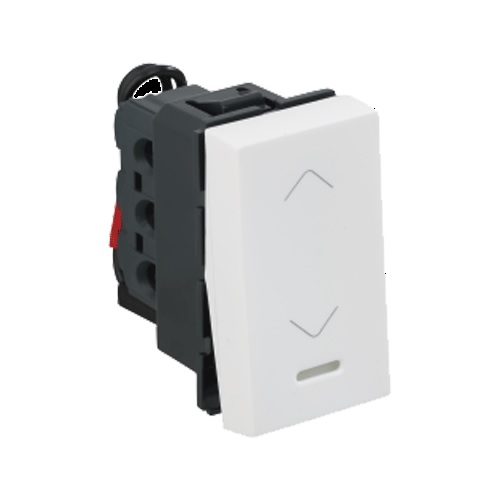 Legrand Arteor White Switch With Indicator, 2 M, 5720 42